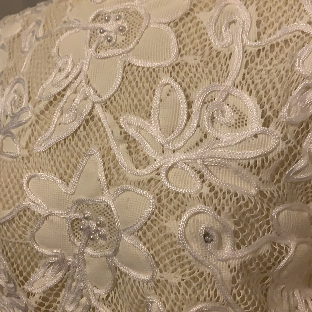 💕BOGO💕James St. John vintage floral lace sweater - Picture 7 of 11